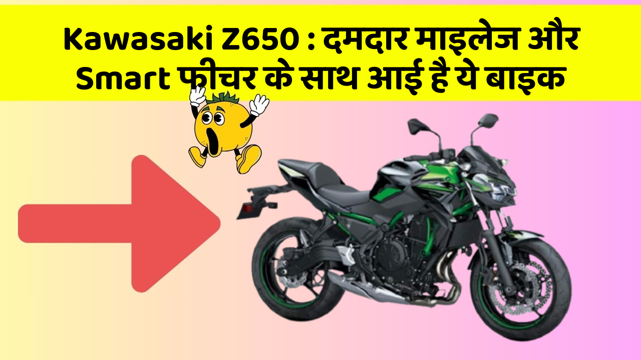 Kawasaki Z650: जानिए कार के इन नए फीचर के बारे में जो आपको हर कीमत पर चाहिए!